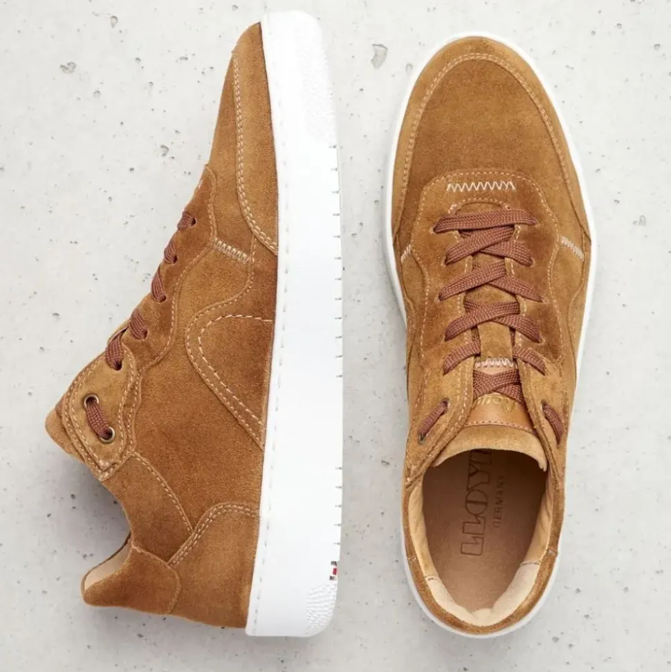Lloyd Damen Sneaker Low Camy whiskey Rauleder S22 22-218-32