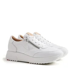 Lloyd Damen Sneaker Low Top Glattleder EXTRALIGHT WEIß 11-775-01