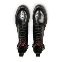 Lloyd Damen Stiefelette Schnürung Leder SCHWARZ 24-291-00
