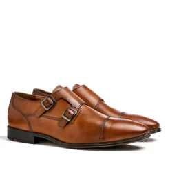 Lloyd Doppelmonk MAILAND Glattleder cognac S13 10-137-02