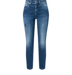 MAC JEANS RICH SLIM Five- Pocket- Style blau S23 038957439A