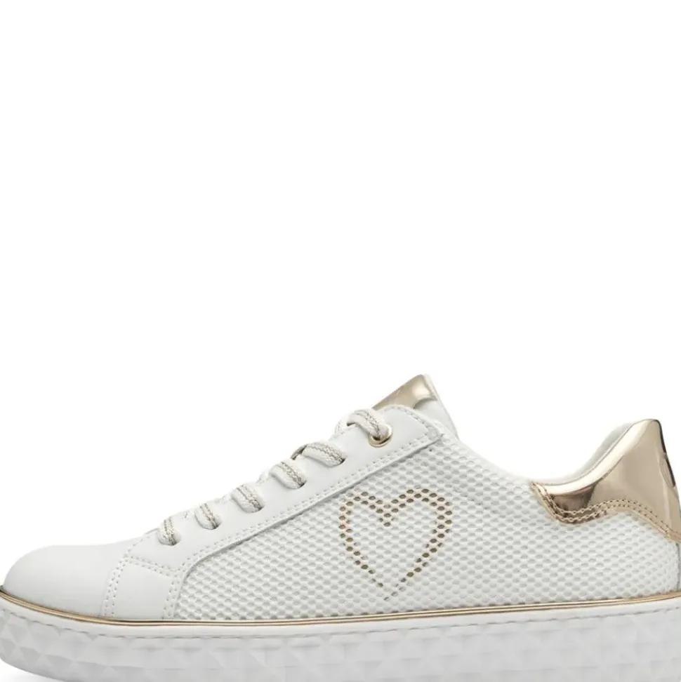 Marco Tozzi by Guido Maria Kretschmer GMK Sneaker Wechselfußbett weiß S14 2-83700-42