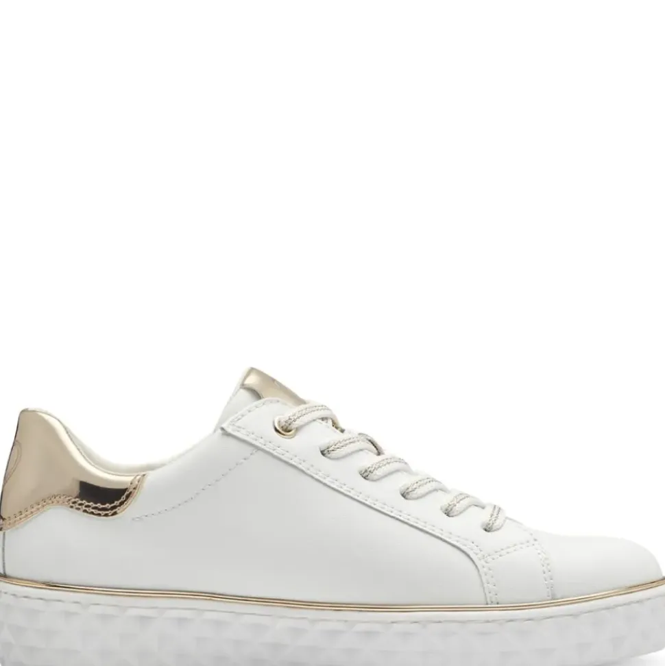 Marco Tozzi by Guido Maria Kretschmer GMK Sneaker Wechselfußbett weiß S14 2-83700-42