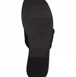 Marco Tozzi Pantolette Leder rosa schwarz S12  2-2-27121-28