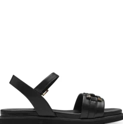 Marco Tozzi Sandale Kettendetail schwarz S14 2-28406-42