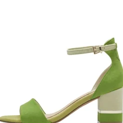 Marco Tozzi Sandalette beige pink grün S14 2-28303-42