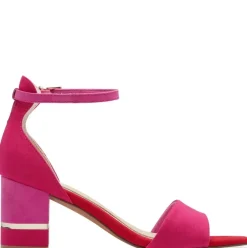 Marco Tozzi Sandalette beige pink grün S14 2-28303-42