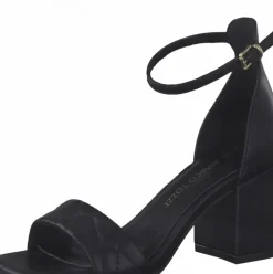 MARCO TOZZI Sandalette Blockabsatz schwarz S12 2-2-28326-28