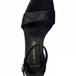 MARCO TOZZI Sandalette Blockabsatz schwarz S12 2-2-28326-28