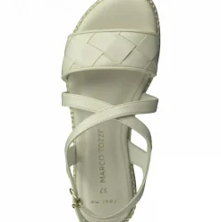 Marco Tozzi Sandalette creme 2-2-28105-28