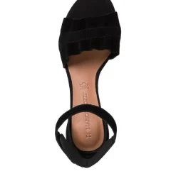 MARCO TOZZI Sandalette Leder Blockabsatz braun beige S12 2-2-28398-28