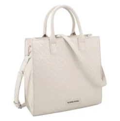 MARCO TOZZI Shopper Allover-Prägung beige,schwarz S22 2-2-61025-29