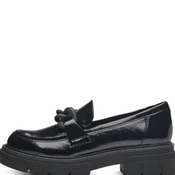 Marco Tozzi Slipper Ketten- Detail schwarz braun S23 2-24705-41