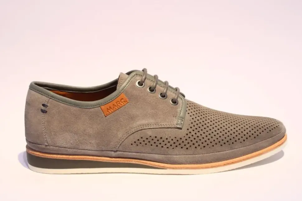 Marc Shoes ALVAR Herren Schnürschuh Halbschuh grau 831102