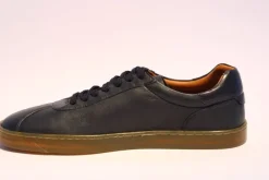 Marc Shoes STELLAN Herren Halbschuh Schnürer Glattleder blau 831402