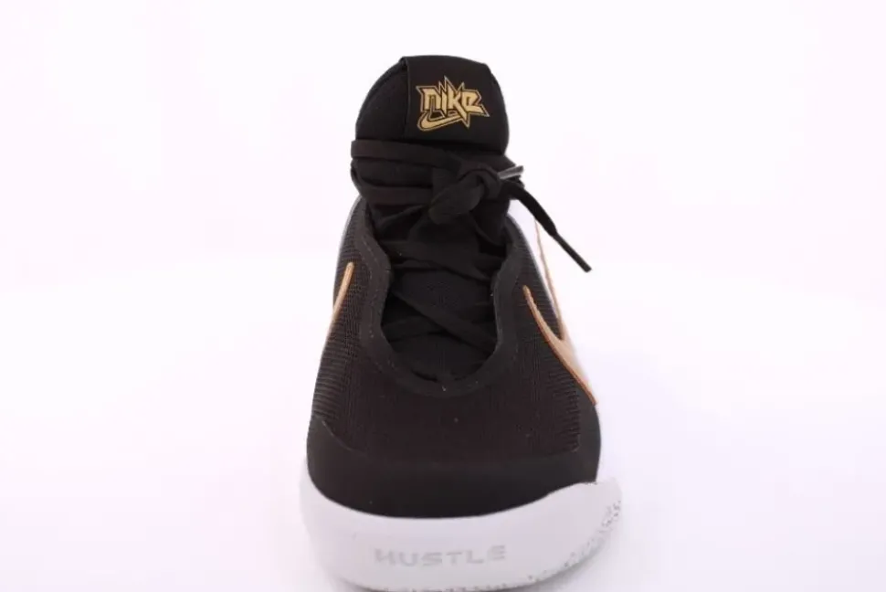 Nike TEAM HUSTELD D10 (GS) Kinder Sneaker schwarz gold S12 CW6735