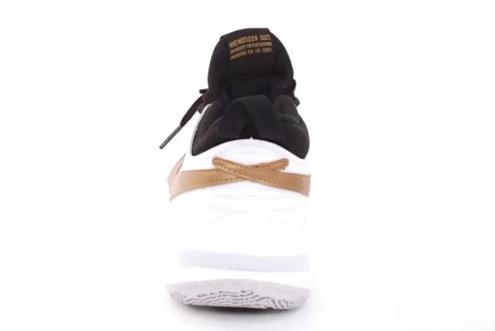 Nike TEAM HUSTELD D10 (GS) Kinder Sneaker schwarz gold S12 CW6735