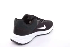 Nike W REVOLUTION 6NN Damen Sneaker BLACK/ WHITE WHITE/ METALLIC schwarz weiß S12 DC3729