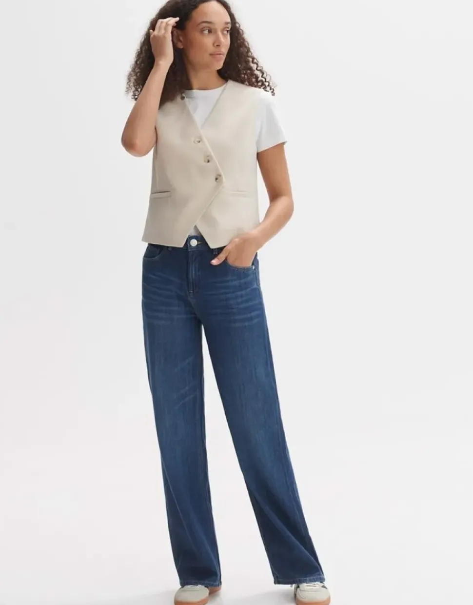 OPUS Anzugweste WANTIA Slim aus feinem Cord S24 1030235282275