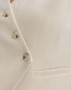 OPUS Anzugweste WANTIA Slim aus feinem Cord S24 1030235282275