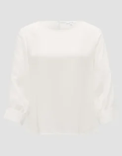 OPUS Bluse FUKETA Boxy Fit aus Lyocell Mix S24 1030075809100