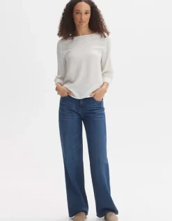 OPUS Bluse FUKETA Boxy Fit aus Lyocell Mix S24 1030075809100