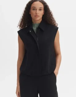 OPUS Bomberweste WANDRI Oversize aus Viskose Mix S24 10302812401274