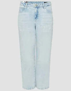 OPUS Boyfriend Jeans Lani heavy destroyed blau S14 10168710391182