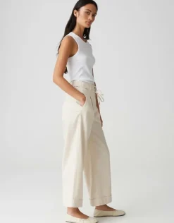 OPUS City Pants MEERI FRENCH Relaxed beige S15 10400013064100