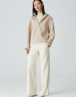 OPUS Damen Blazerjacke JETTY Wollmix beige S24 10334812558298
