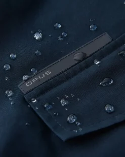 OPUS Jacke HILVI Loose mit wasserabweisender Oberfläche blau S1510375312913324