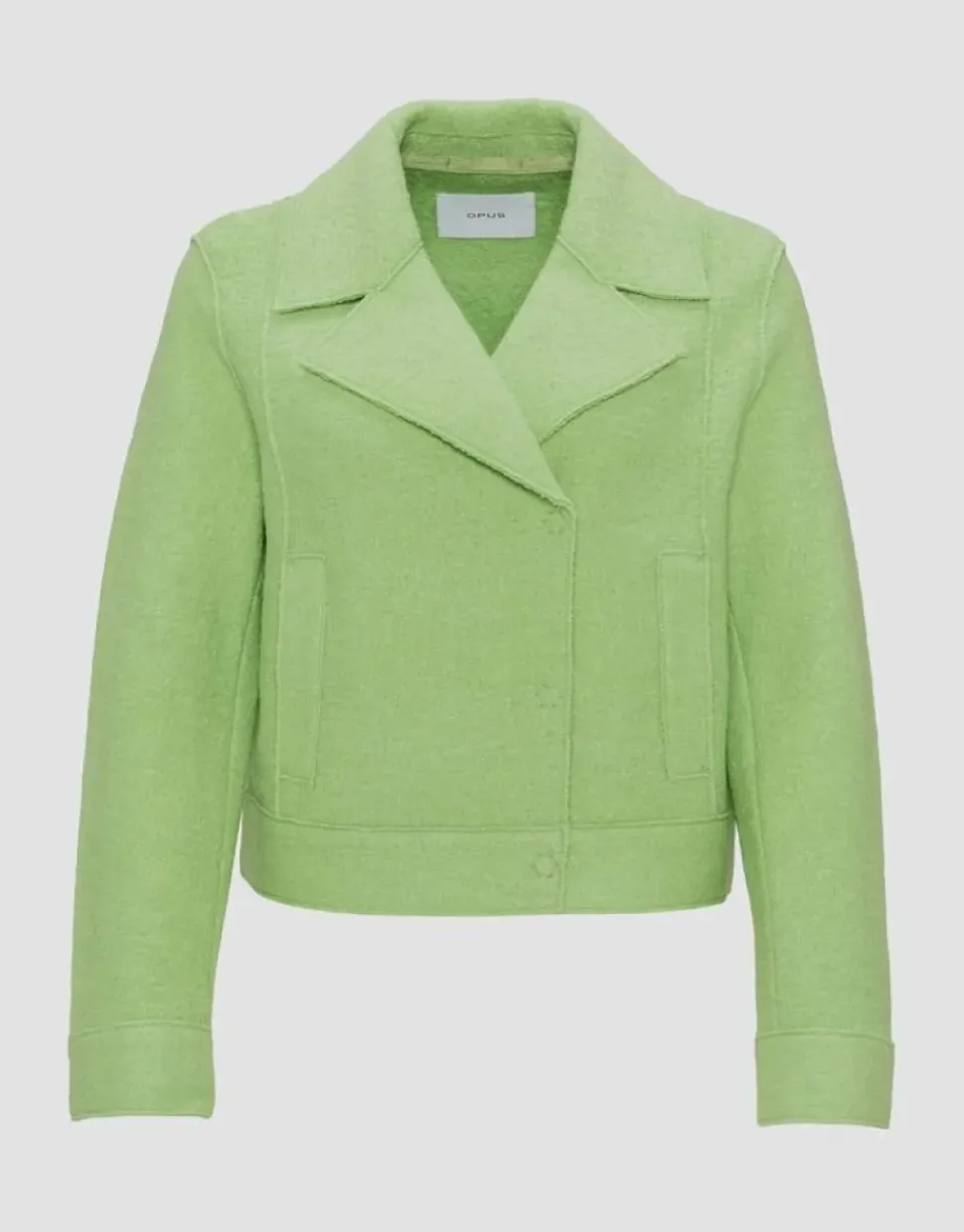 Opus Kurzjacke Humini raw in grün S23 1020250884100