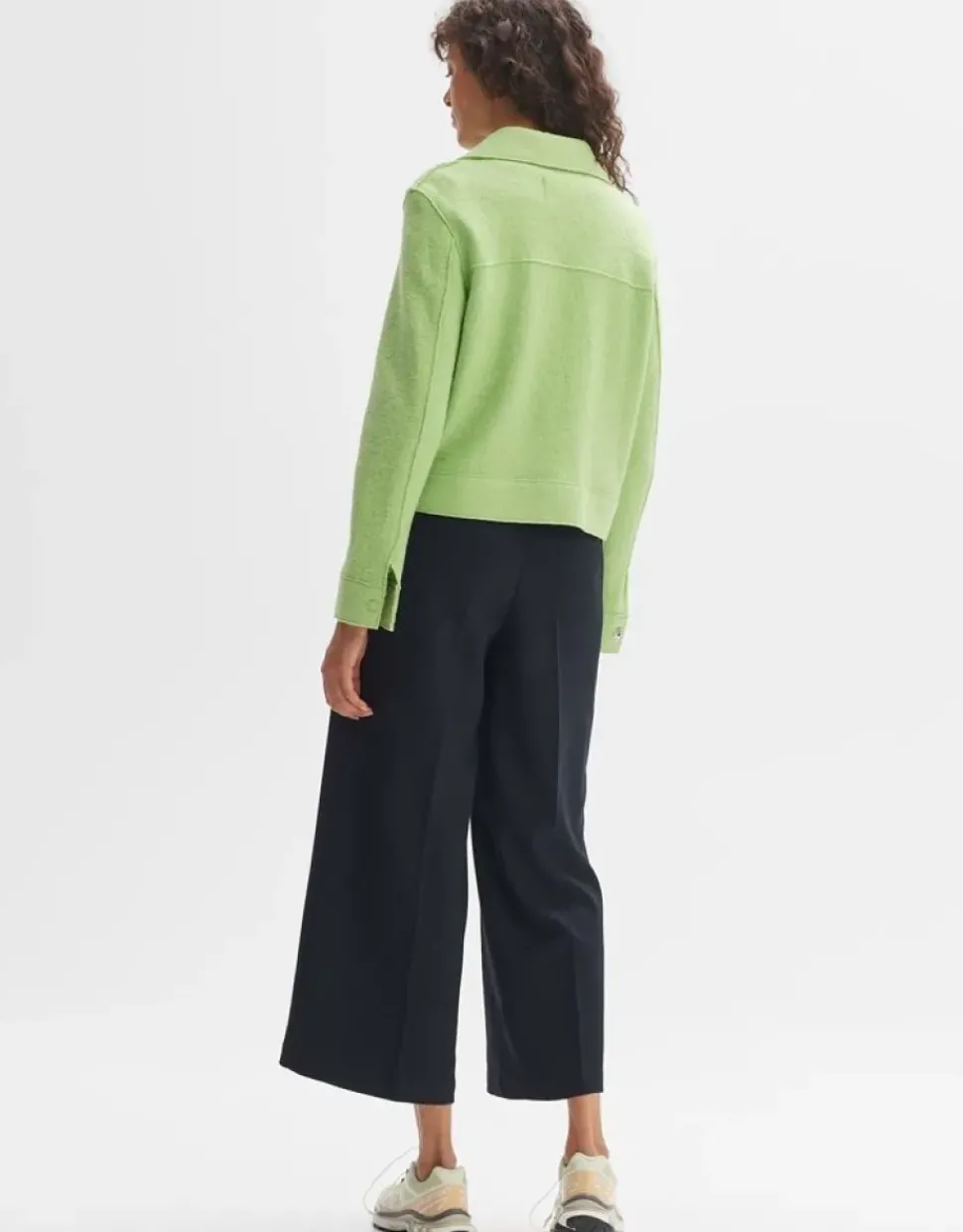 Opus Kurzjacke Humini raw in grün S23 1020250884100