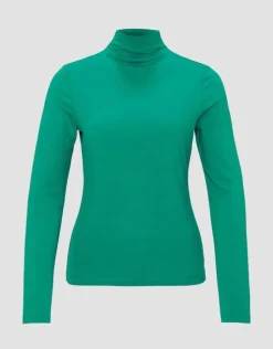 OPUS Langarmshirt Sayar Viskose schwarz S22 248599455100