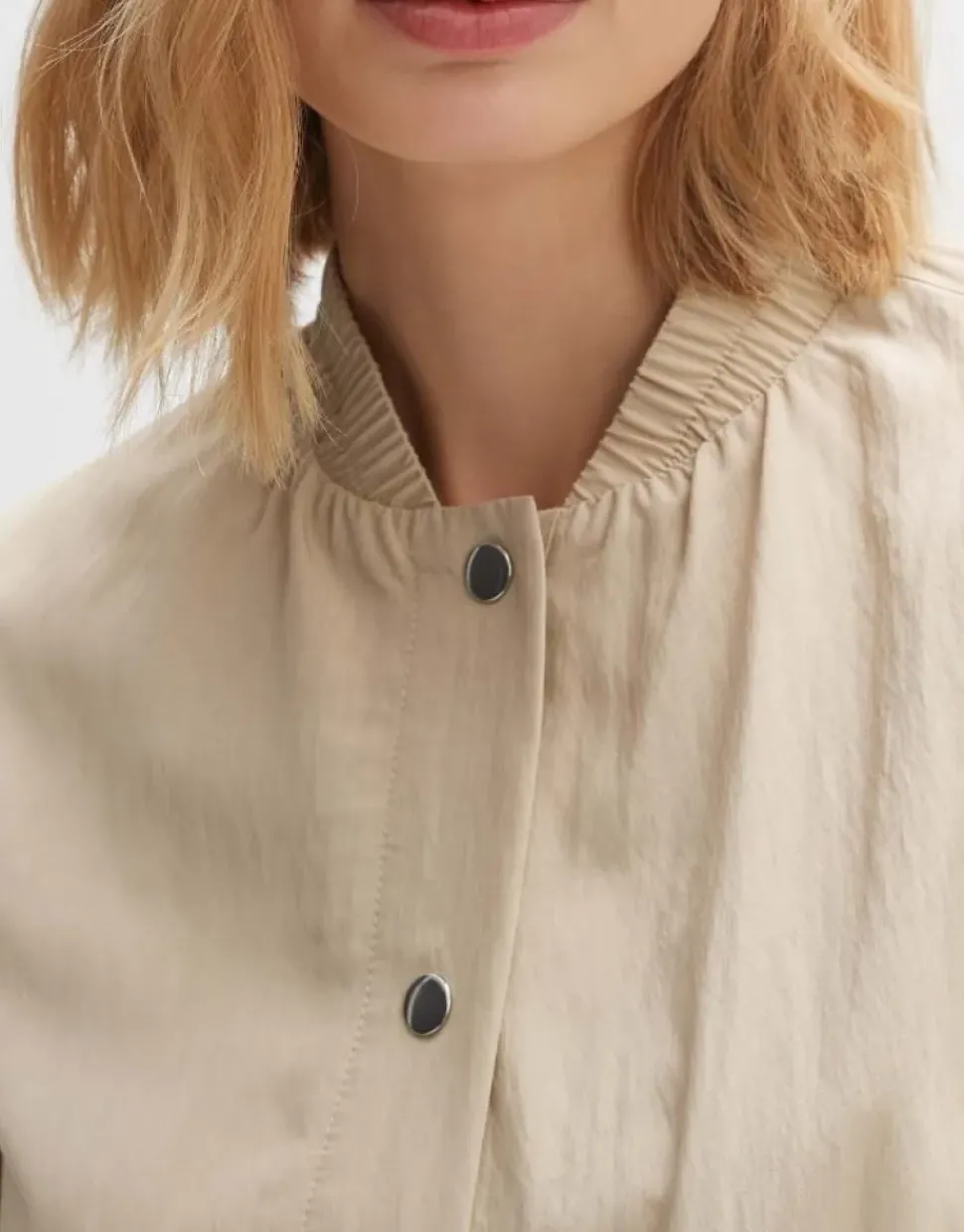 OPUS Leichter Blouson JOLISE Viskose Mix beige S14 10271612161254