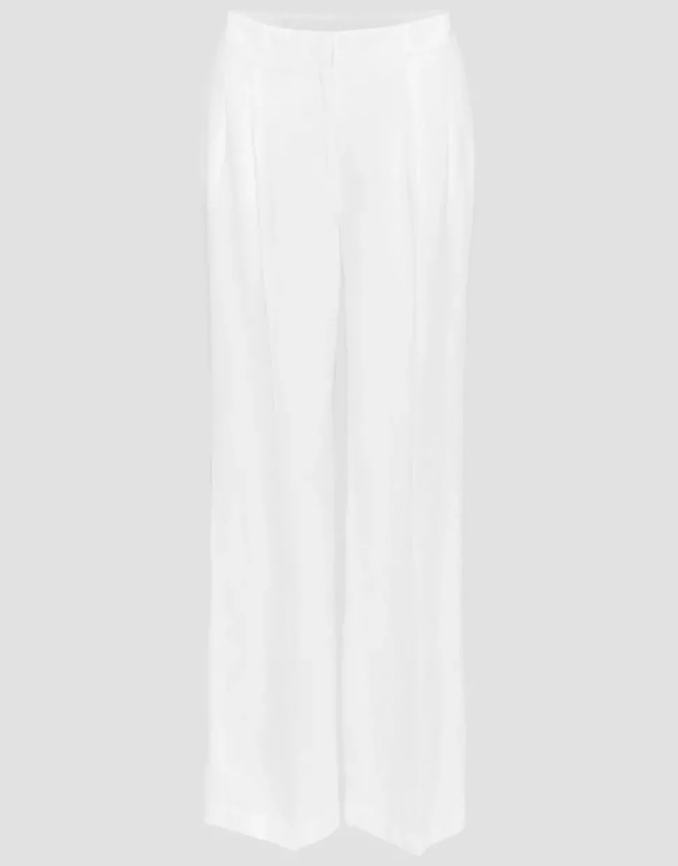 OPUS Leinenhose Milis weites Bein weiß S13 10167311308185