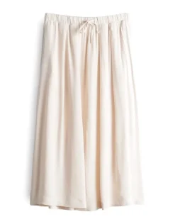 OPUS Midirock RONNA in luftig leichter A-Linie Creme S15 10400113071316