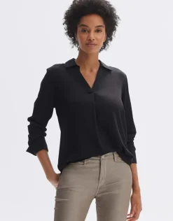 OPUS Shirtbluse Fangi V - Ausschnitt S23 10232511749100