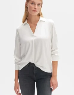 OPUS Shirtbluse Fangi V - Ausschnitt S23 10232511749100