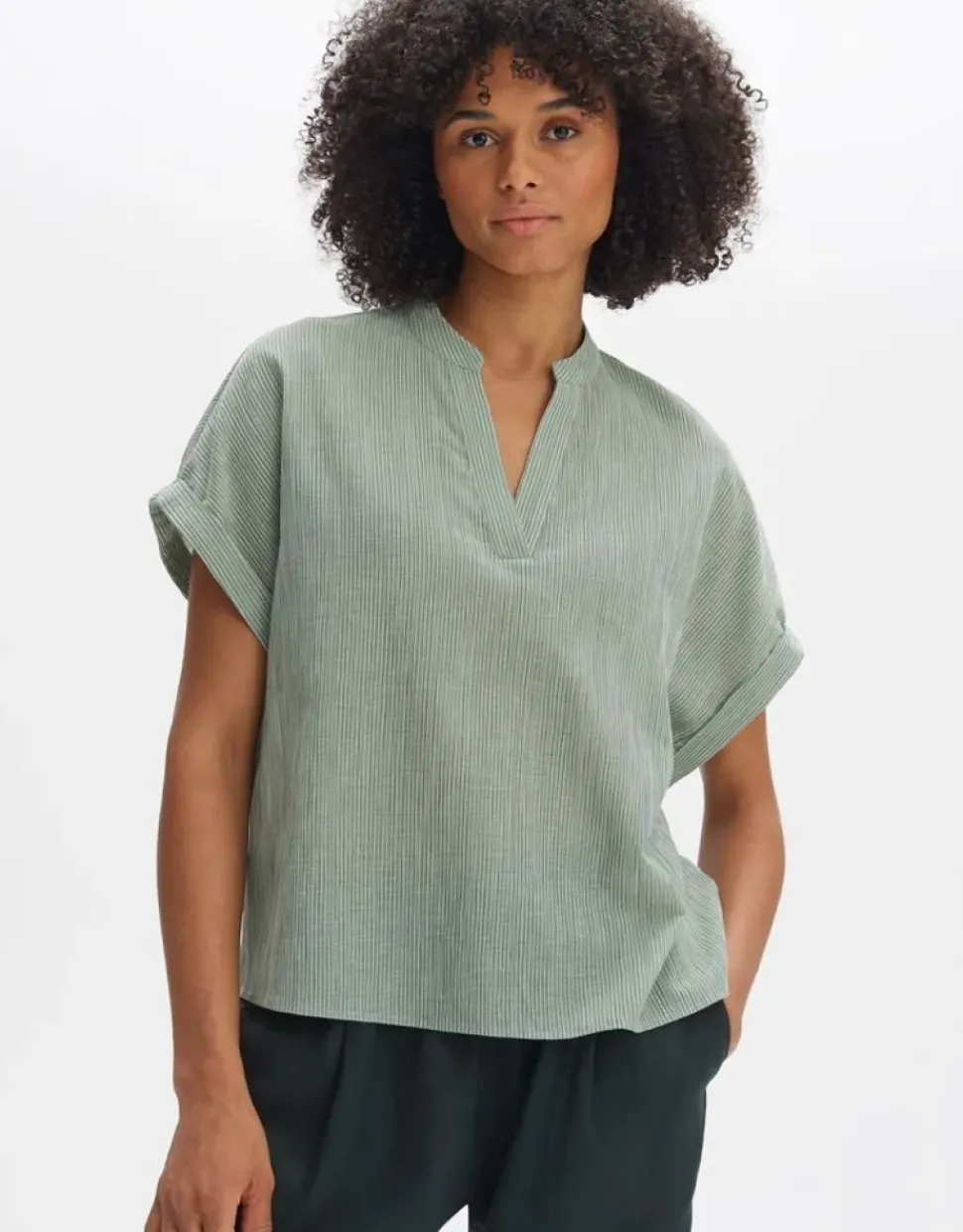 OPUS Shirtbluse FLANDRA STRIPE Loosefit S14 1028435730100