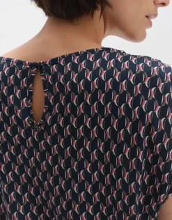 OPUS Shirt SEKADI Regular aus nachhaltiger Viskose S24 10299812379100