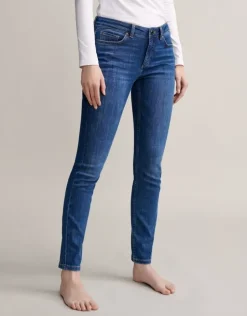 OPUS Skinny Jeans Elma strong blue blau S22 247819066