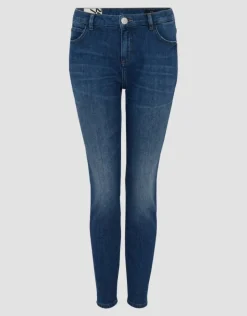OPUS Slim Jeans EVITA Mid Rise BCI Cotton Mix blau S14  2331612075248