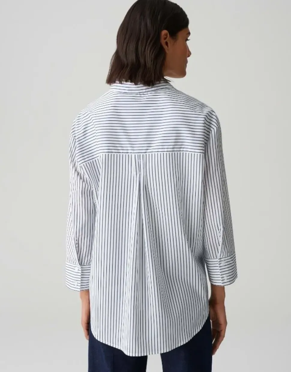 OPUS Streifenbluse FRILA Oversize S15 10371212892100