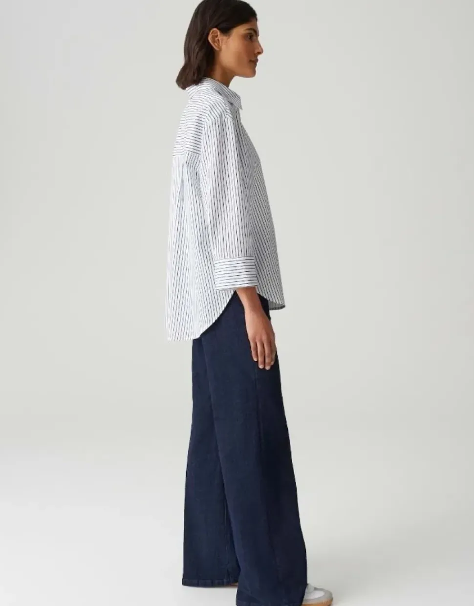 OPUS Streifenbluse FRILA Oversize S15 10371212892100