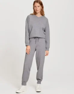 OPUS Strickhose Merio Viskose-Mix Jogger grau S21 247374873