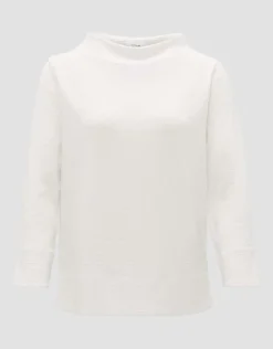 Opus Strukturiertes Shirt Damen  10320612513287