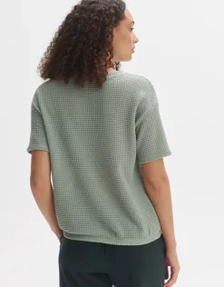 OPUS Strukturiertes Sweatshirt GIZAPI Regular aus BCI Cotton Mix S24 10298612561100