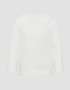 OPUS Sweatshirt Goldiny weiß S23 10236611896100