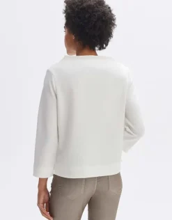 OPUS Sweatshirt Goldiny weiß S23 10236611896100